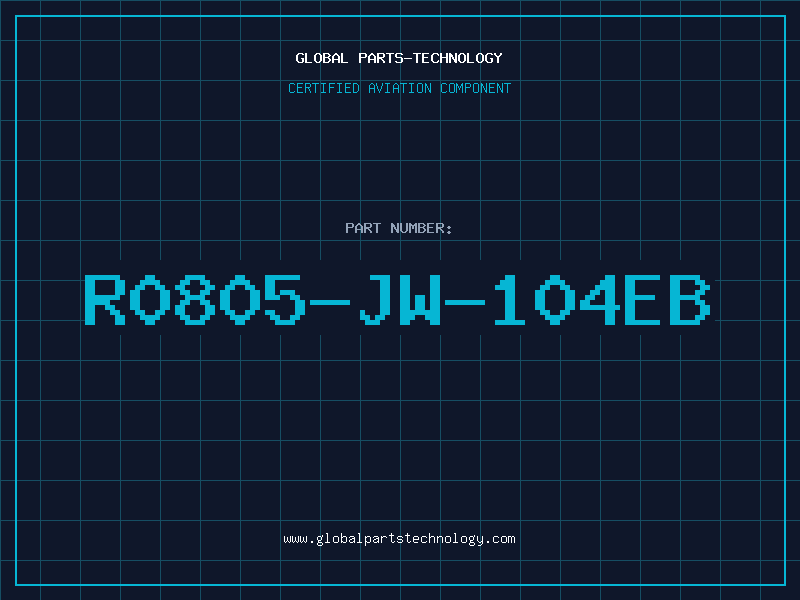 Aviation Part R0805-JW-104EB