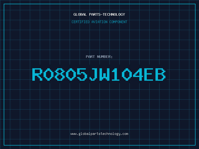 Aviation Part R0805JW104EB