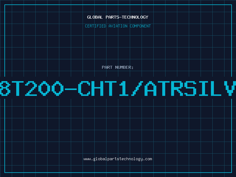 Aviation Part R08T200-CHT1/ATRSILVER