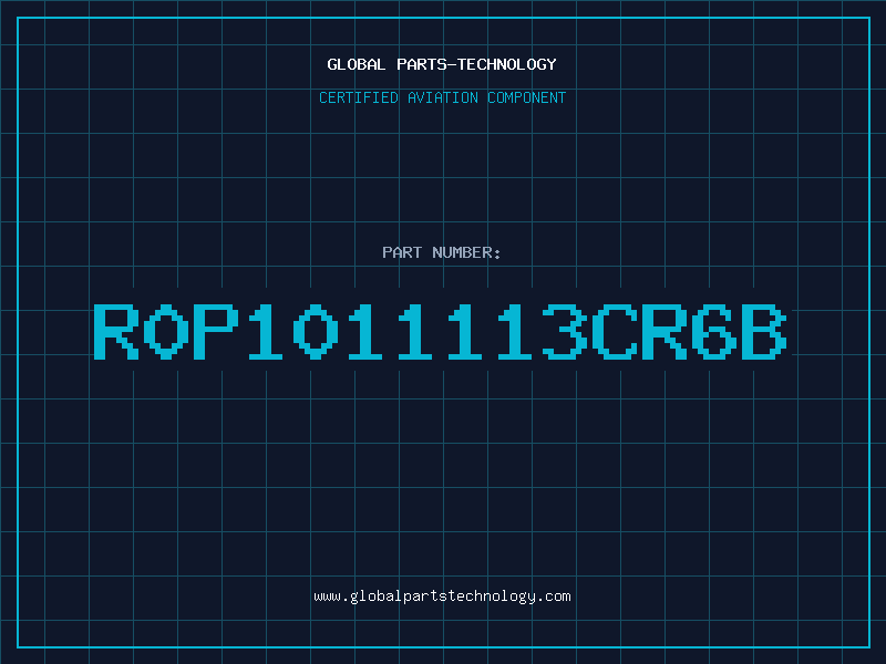 Aviation Part R0P1011113CR6B