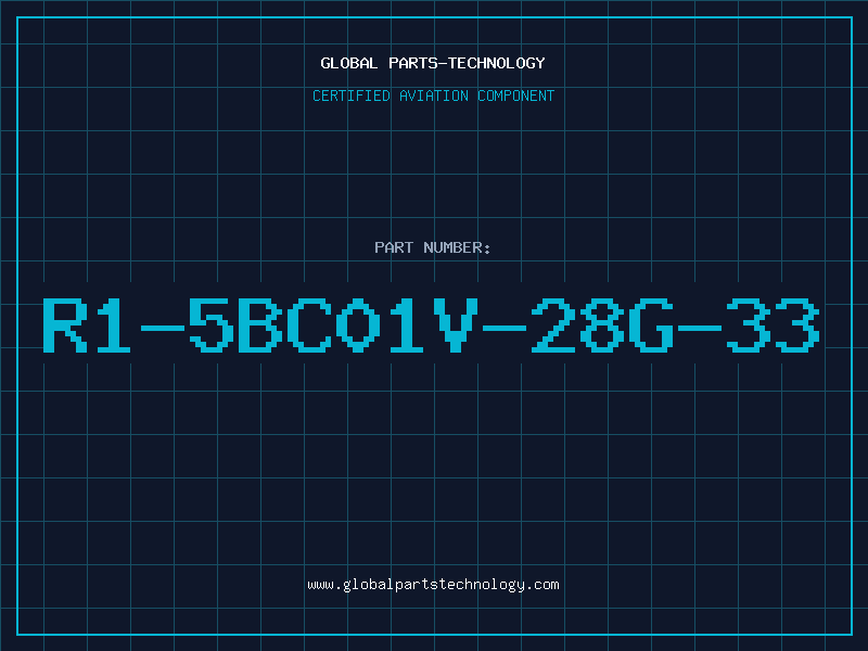 Aviation Part R1-5BC01V-28G-33