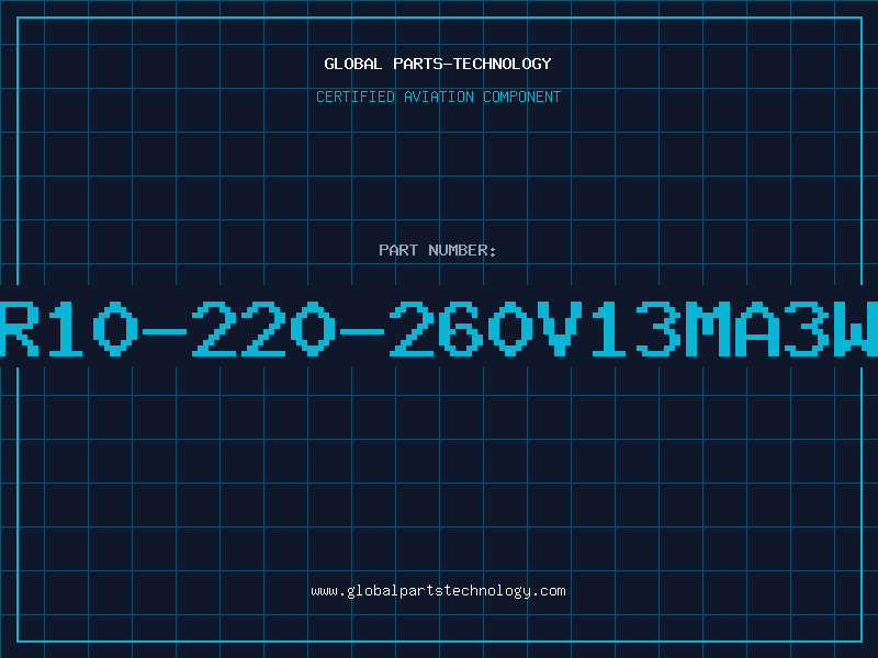 Aviation Part R10-220-260V13MA3W