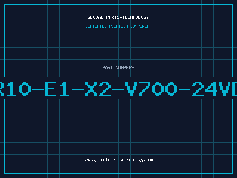 Aviation Part R10-E1-X2-V700-24VD