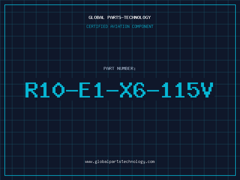 Aviation Part R10-E1-X6-115V