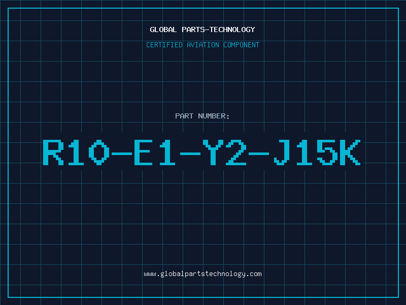 Aviation Part R10-E1-Y2-J15K