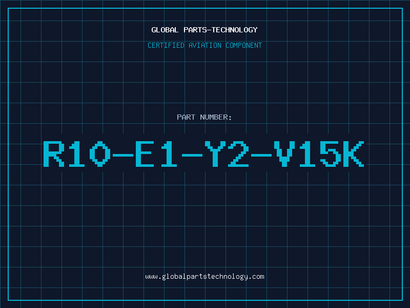 Aviation Part R10-E1-Y2-V15K