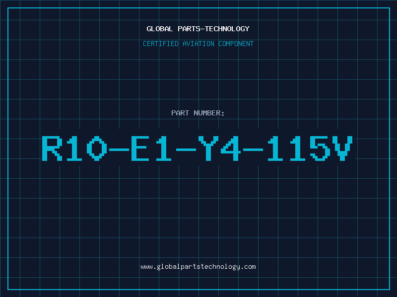 Aviation Part R10-E1-Y4-115V