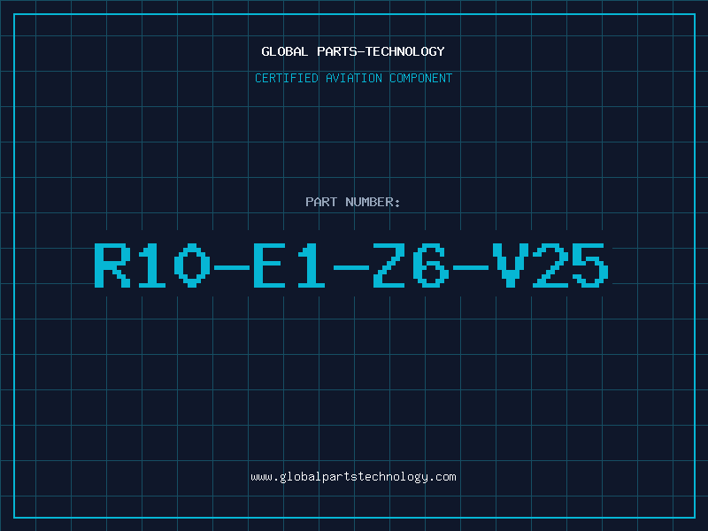 Aviation Part R10-E1-Z6-V25