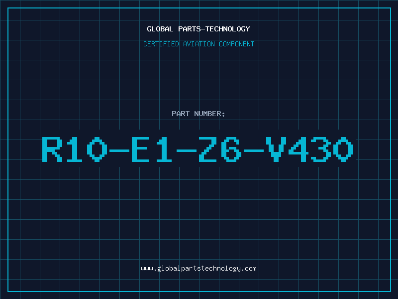 Aviation Part R10-E1-Z6-V430