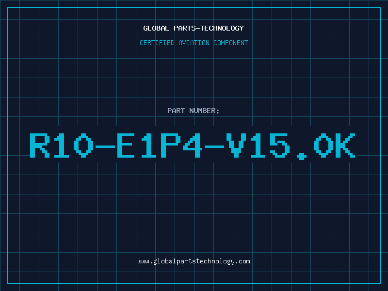 Aviation Part R10-E1P4-V15.0K