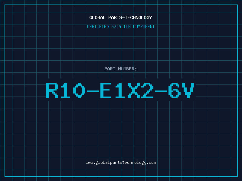 Aviation Part R10-E1X2-6V
