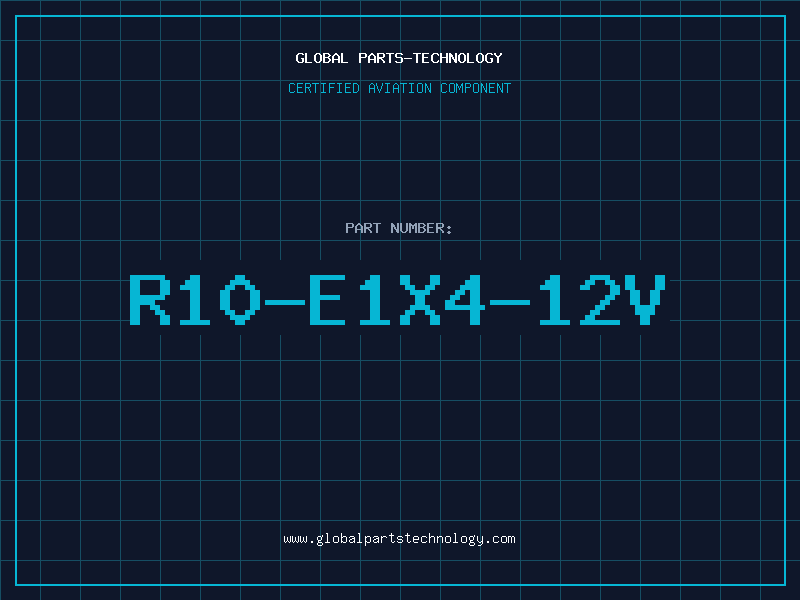 Aviation Part R10-E1X4-12V
