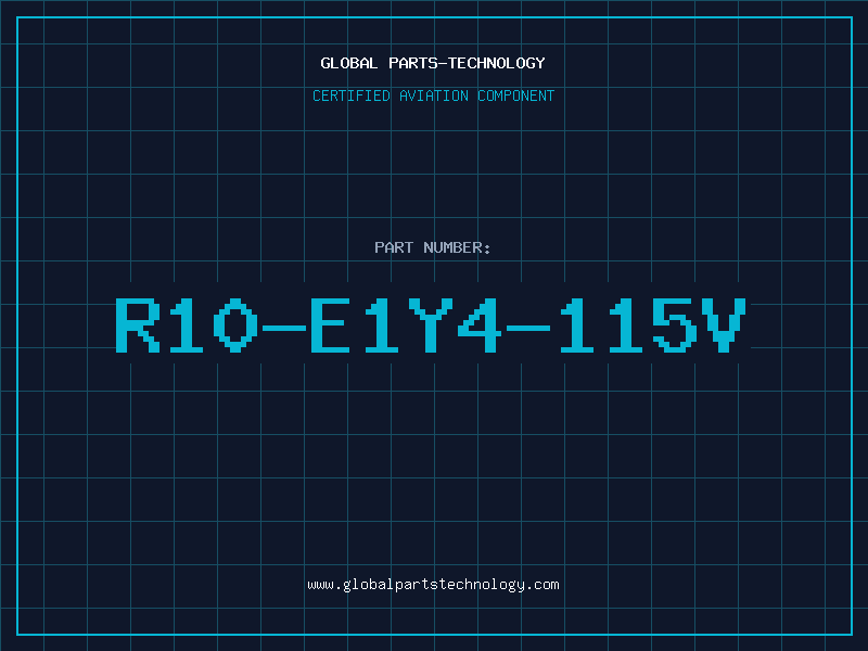 Aviation Part R10-E1Y4-115V