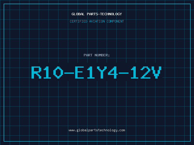 Aviation Part R10-E1Y4-12V