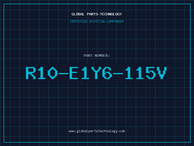 Aviation Part R10-E1Y6-115V
