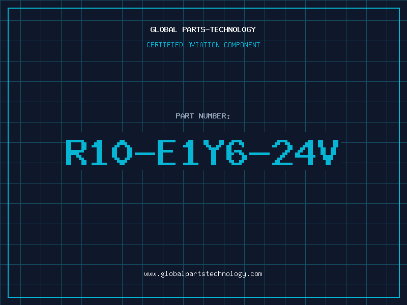 Aviation Part R10-E1Y6-24V