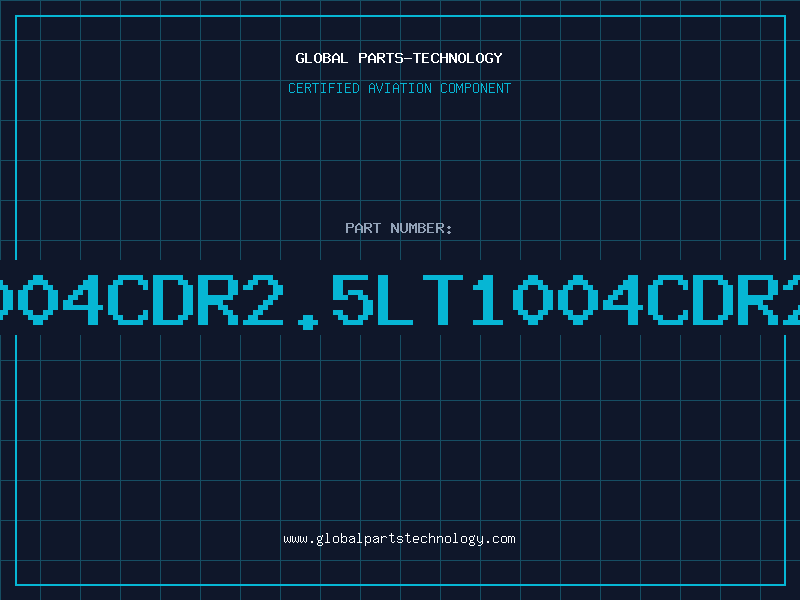 Aviation Part R1004CDR2.5LT1004CDR2.5
