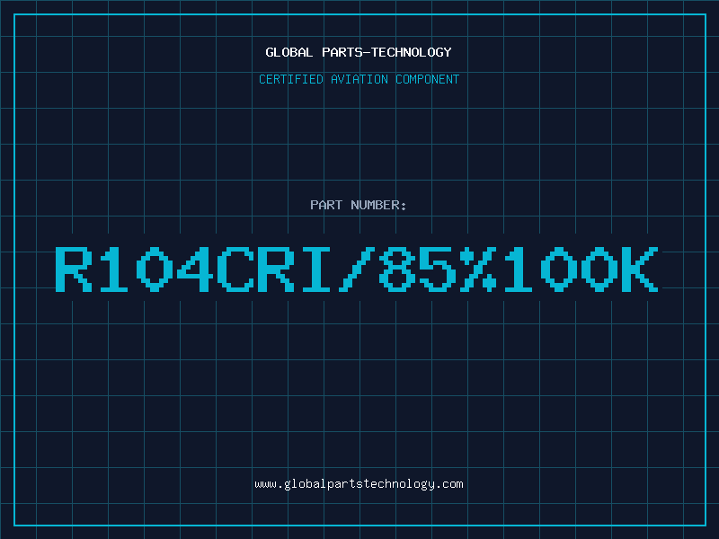 Aviation Part R104CRI/85%100K