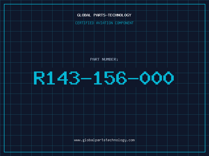 Aviation Part R143-156-000