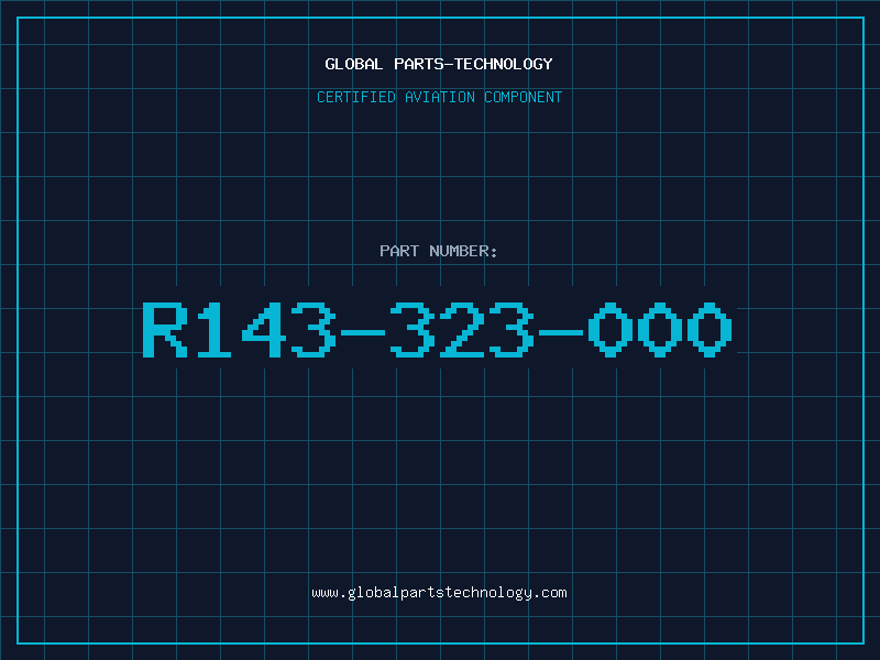 Aviation Part R143-323-000