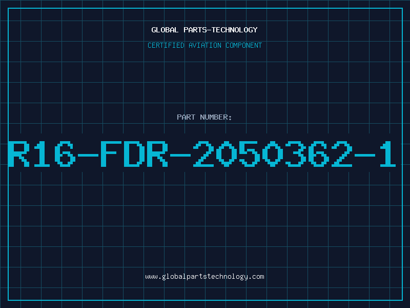Aviation Part R16-FDR-2050362-1