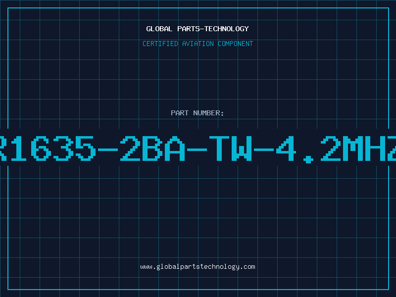 Aviation Part R1635-2BA-TW-4.2MHZ