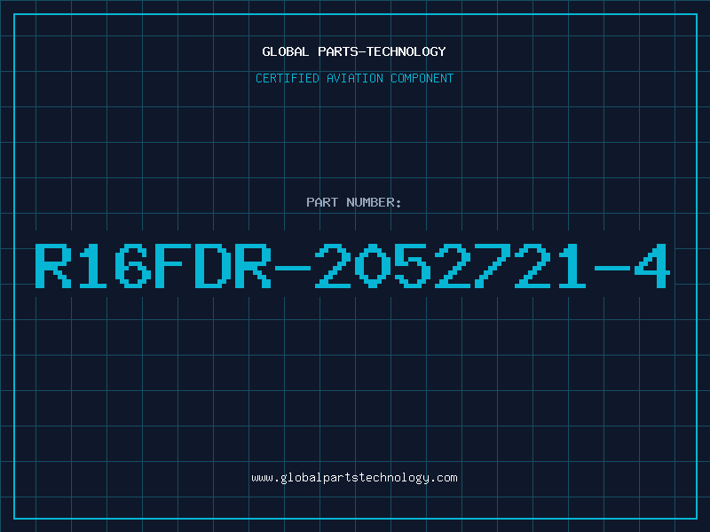Aviation Part R16FDR-2052721-4