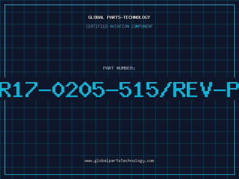 Aviation Part R17-0205-515/REV-P