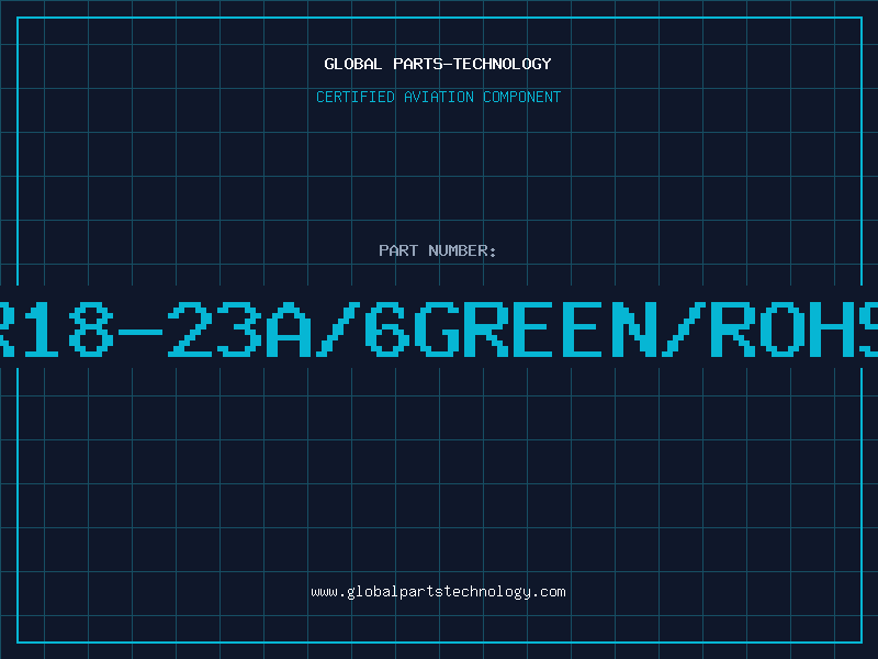 Aviation Part R18-23A/6GREEN/ROHS