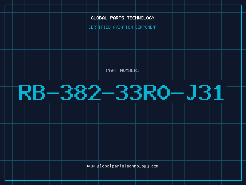 Aviation Part RB-382-33R0-J31