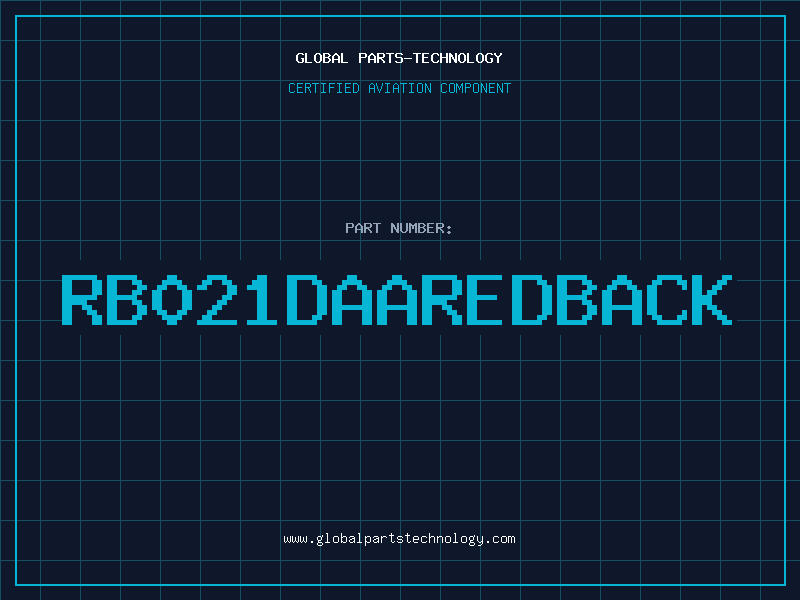 Aviation Part RB021DAAREDBACK