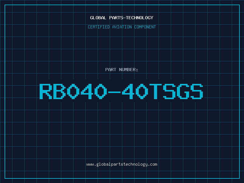 Aviation Part RB040-40TSGS