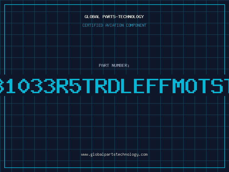 Aviation Part RB1033R5TRDLEFFMOTSTN