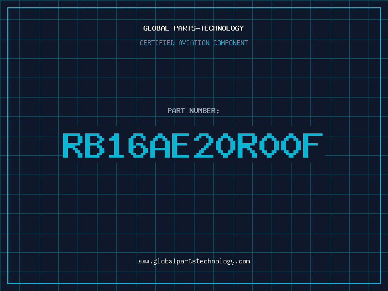 Aviation Part RB16AE20R00F
