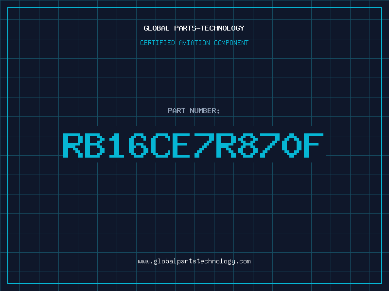 Aviation Part RB16CE7R870F