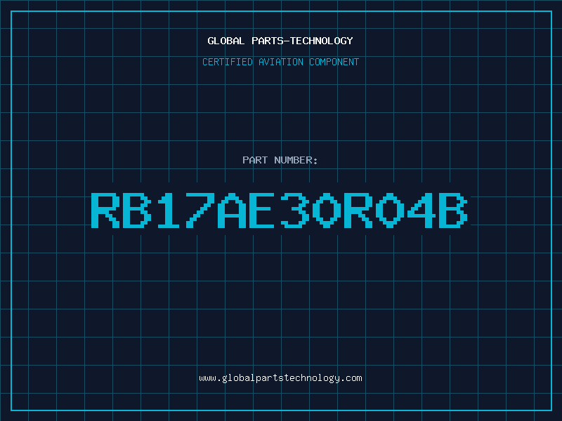 Aviation Part RB17AE30R04B