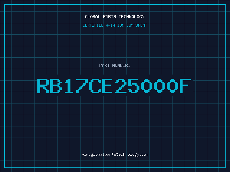 Aviation Part RB17CE25000F