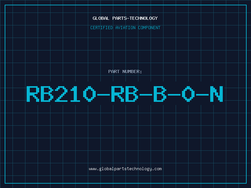 Aviation Part RB210-RB-B-0-N