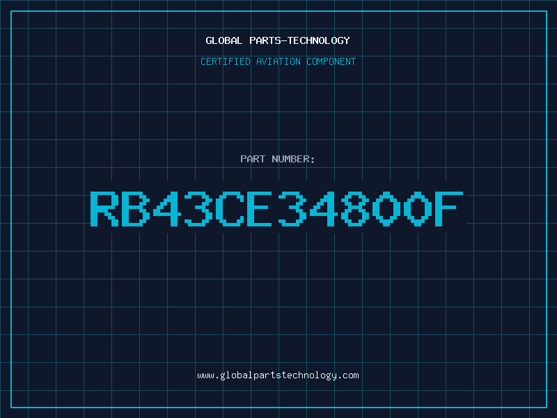 Aviation Part RB43CE34800F