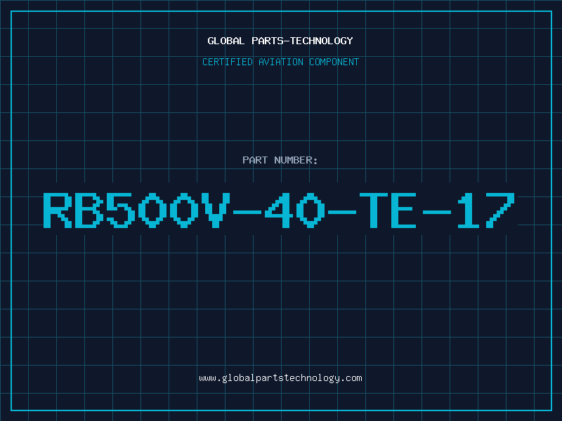 Aviation Part RB500V-40-TE-17