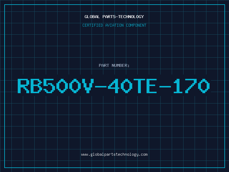 Aviation Part RB500V-40TE-170
