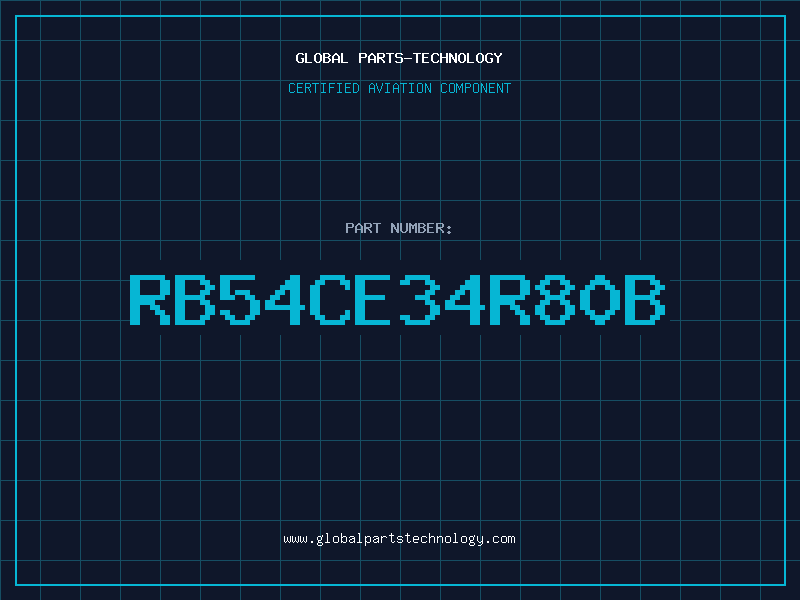 Aviation Part RB54CE34R80B