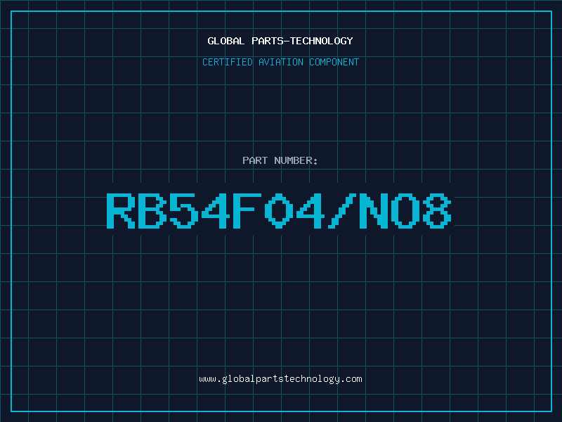 Aviation Part RB54F04/NO8