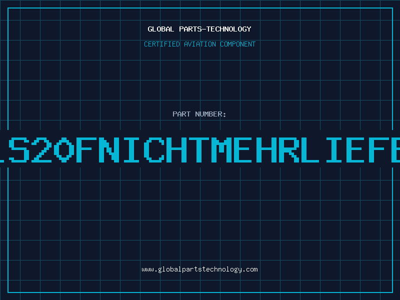 Aviation Part RB54LS20Fnichtmehrlieferbar