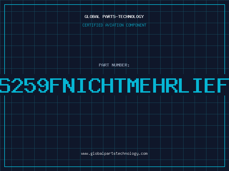 Aviation Part RB54LS259Fnichtmehrlieferbar