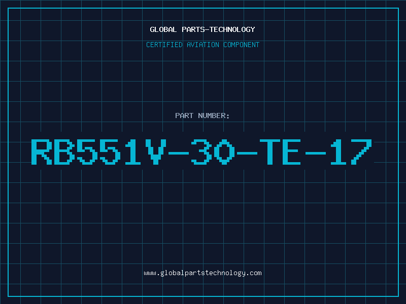 Aviation Part RB551V-30-TE-17