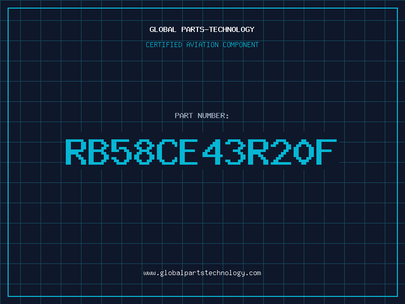 Aviation Part RB58CE43R20F