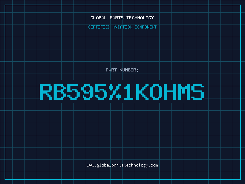 Aviation Part RB595%1KOHMS