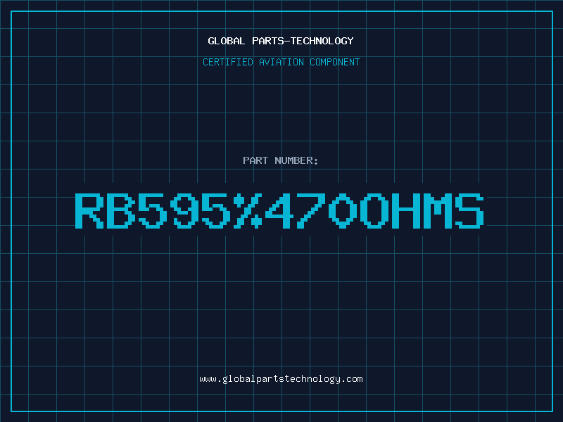 Aviation Part RB595%470OHMS