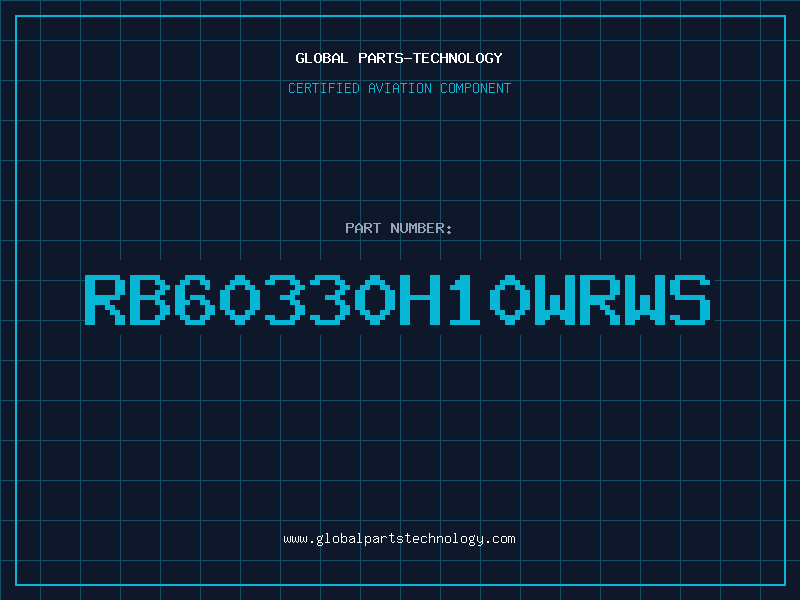 Aviation Part RB60330H10WRWS